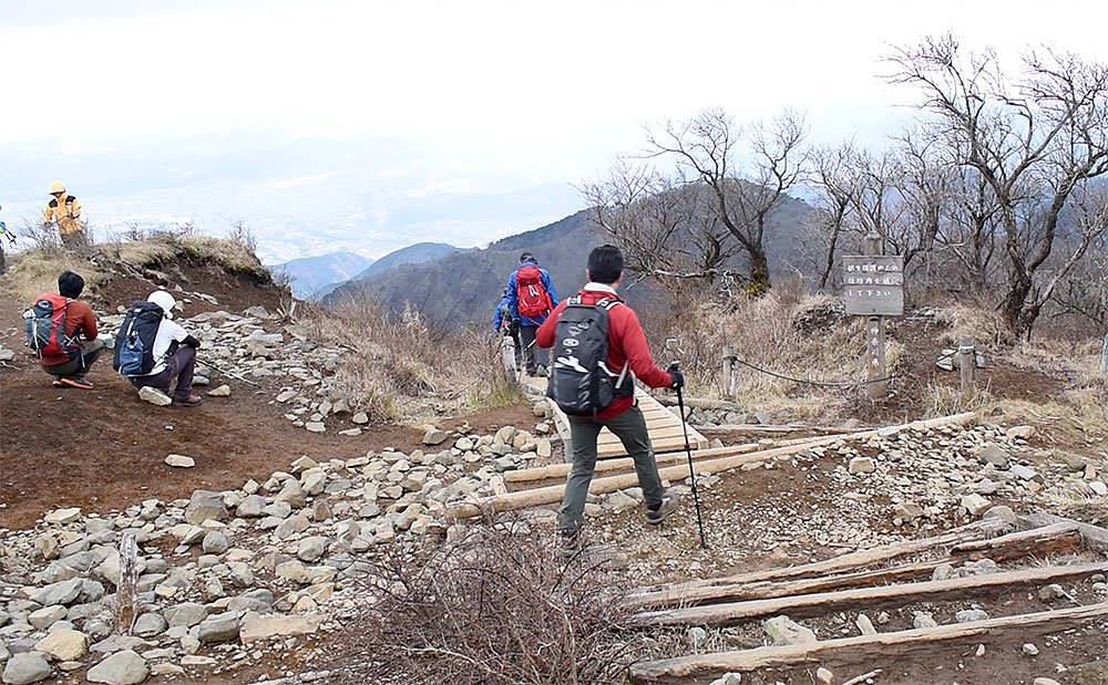 大倉から塔ノ岳、丹沢山のピストン登山